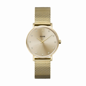 CLUSE Minuit Gold Crystals/Gold Mesh CW10204