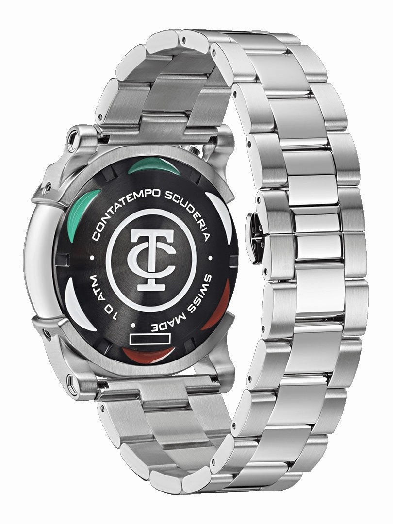 CT Scuderia BULLET HEAD SATURNO Swiss Made Chrono Mens Watch CWEG00619