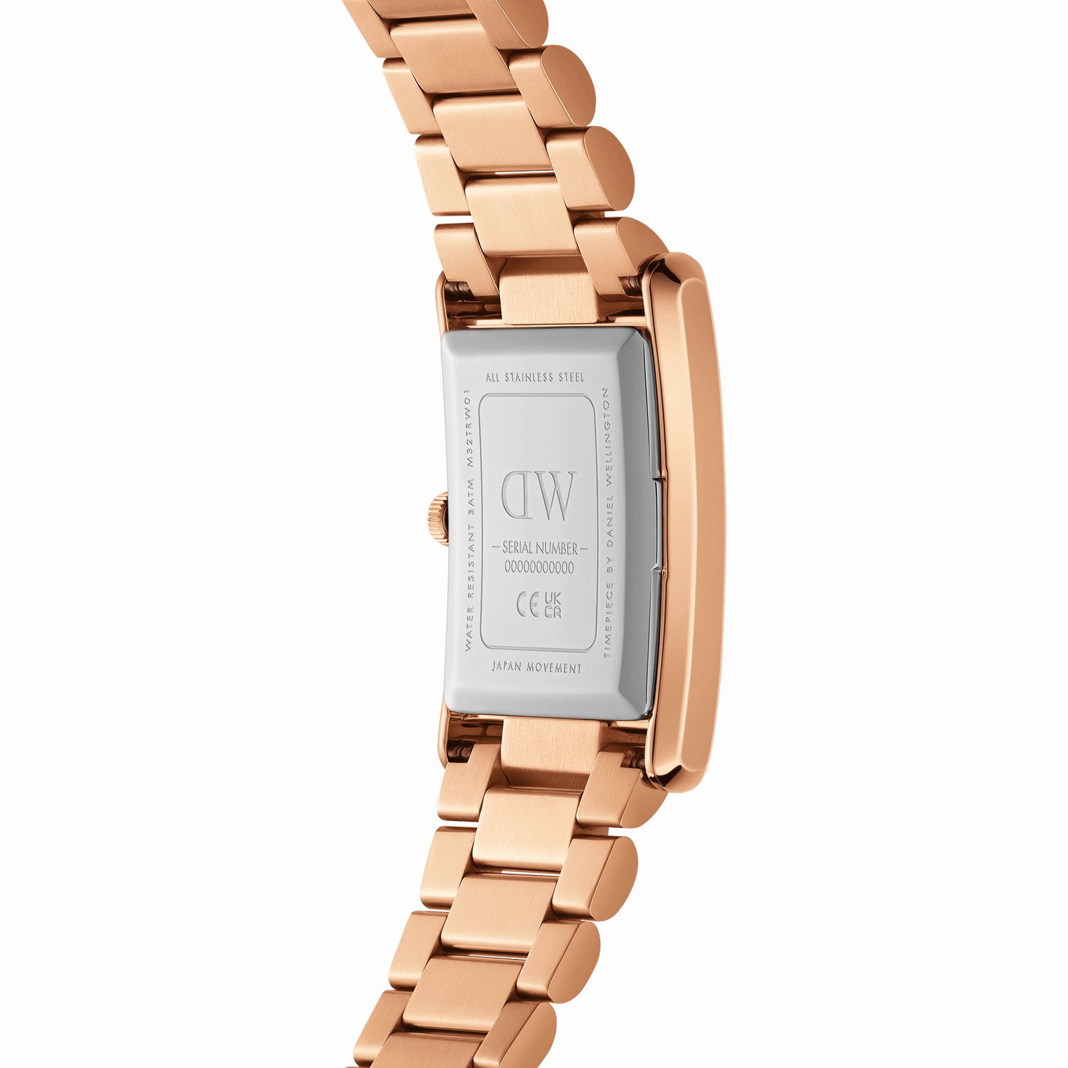 Daniel Wellington Bound 3-Link Rose Gold Watch DW00100702