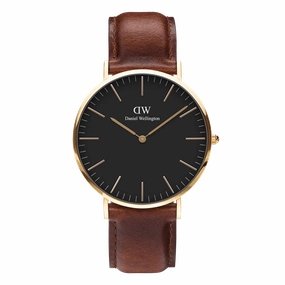 Daniel Wellington Classic 40mm St Mawes Black Dial Watch DW00100543