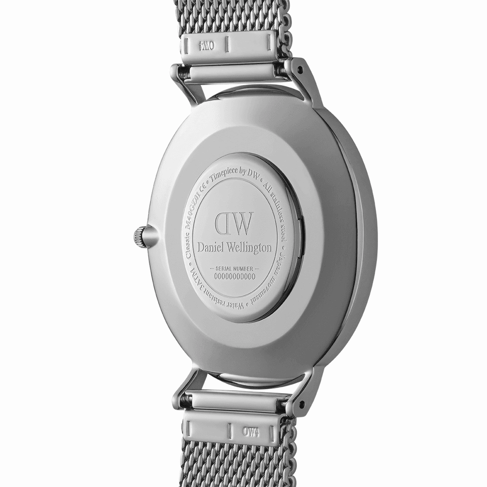 Daniel Wellington Classic 40mm Sterling Arctic Watch DW00100628