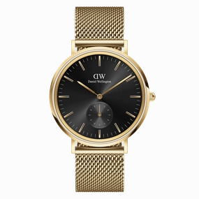 Daniel Wellington Classic Multi-Eye Evergold Onyx Black Dial Watch DW00100713