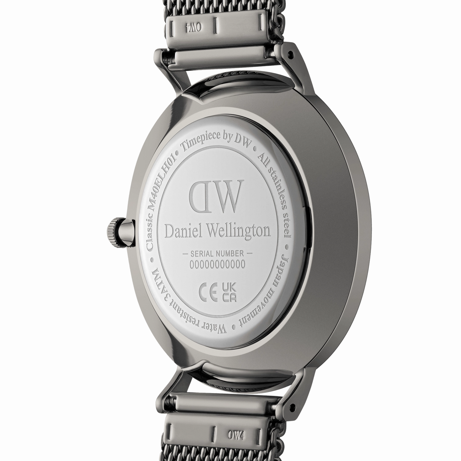 Daniel Wellington Classic Multi-Eye Mesh Graphite Dial Watch DW00100712