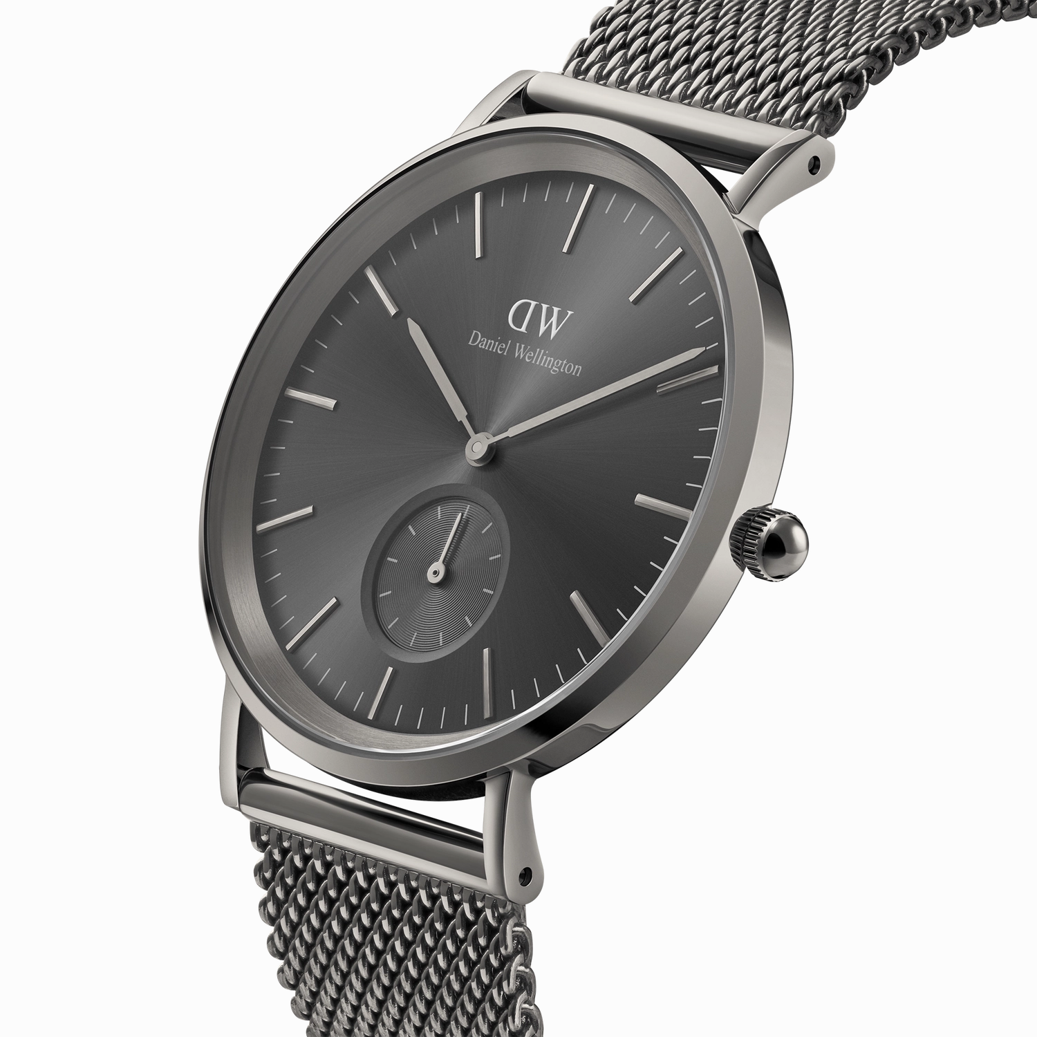 Daniel Wellington Classic Multi-Eye Mesh Graphite Dial Watch DW00100712