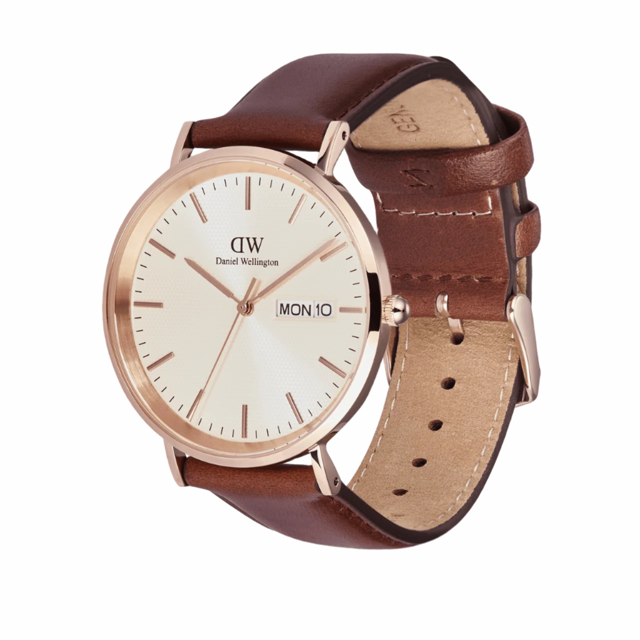 Daniel Wellington Classic St Mawes Rose Gold Champagne Dial Watch DW00100829