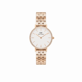 Daniel Wellington Petite Lumine Bezel 5-Link Melrose 28mm