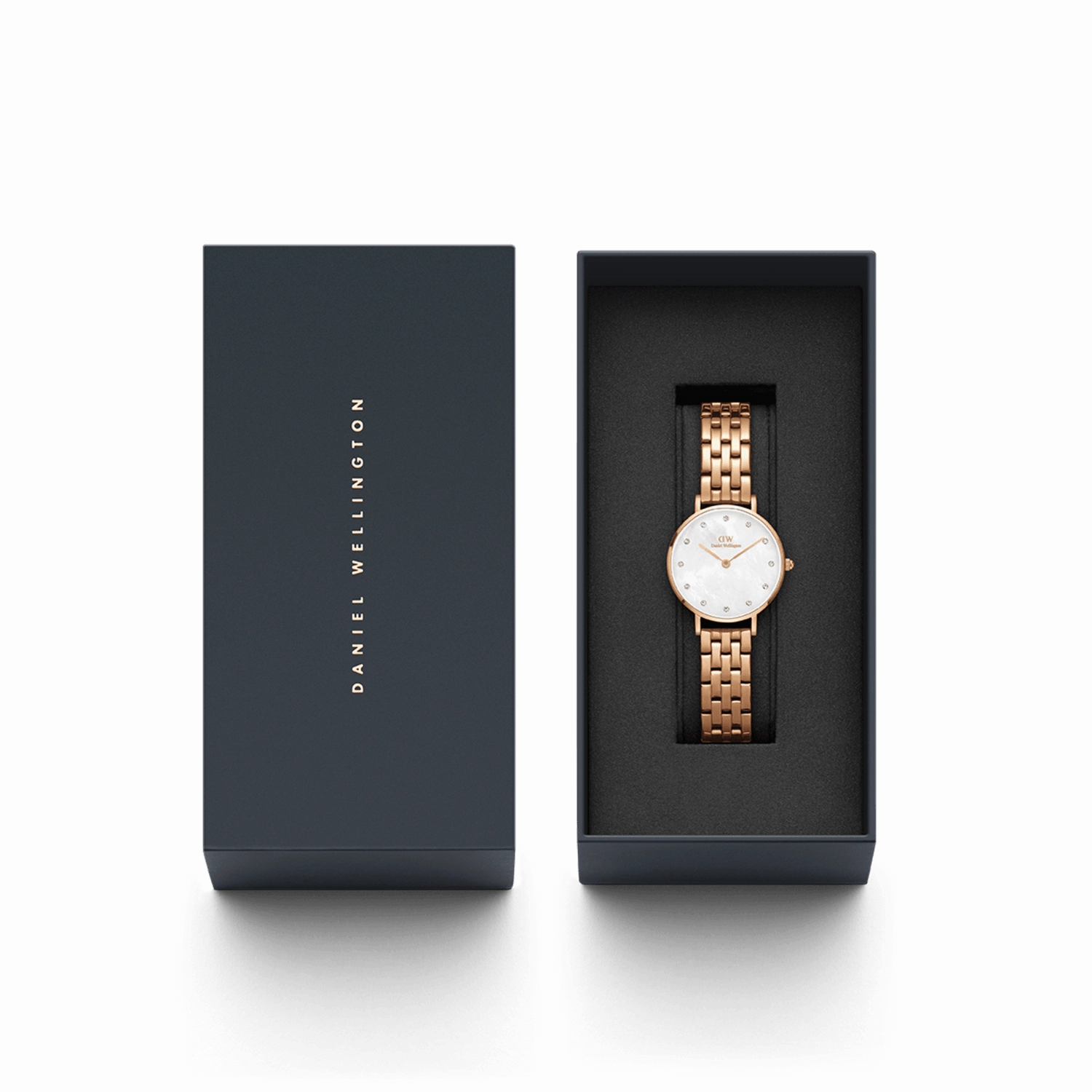 Daniel Wellington Petite Luminine 5-Link Melrose Watch DW00100613