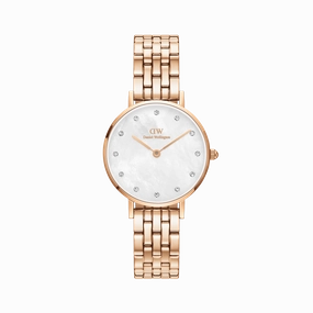 Daniel Wellington Petite Luminine 5-Link Melrose Watch DW00100613