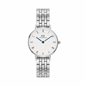 Daniel Wellington Petite Roman Numerals 5-Link Silver Watch DW00100685