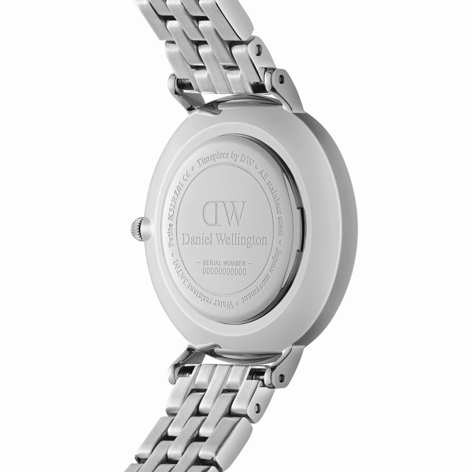 Daniel Wellington Petite Roman Numerals 5-Link Silver Watch DW00100685