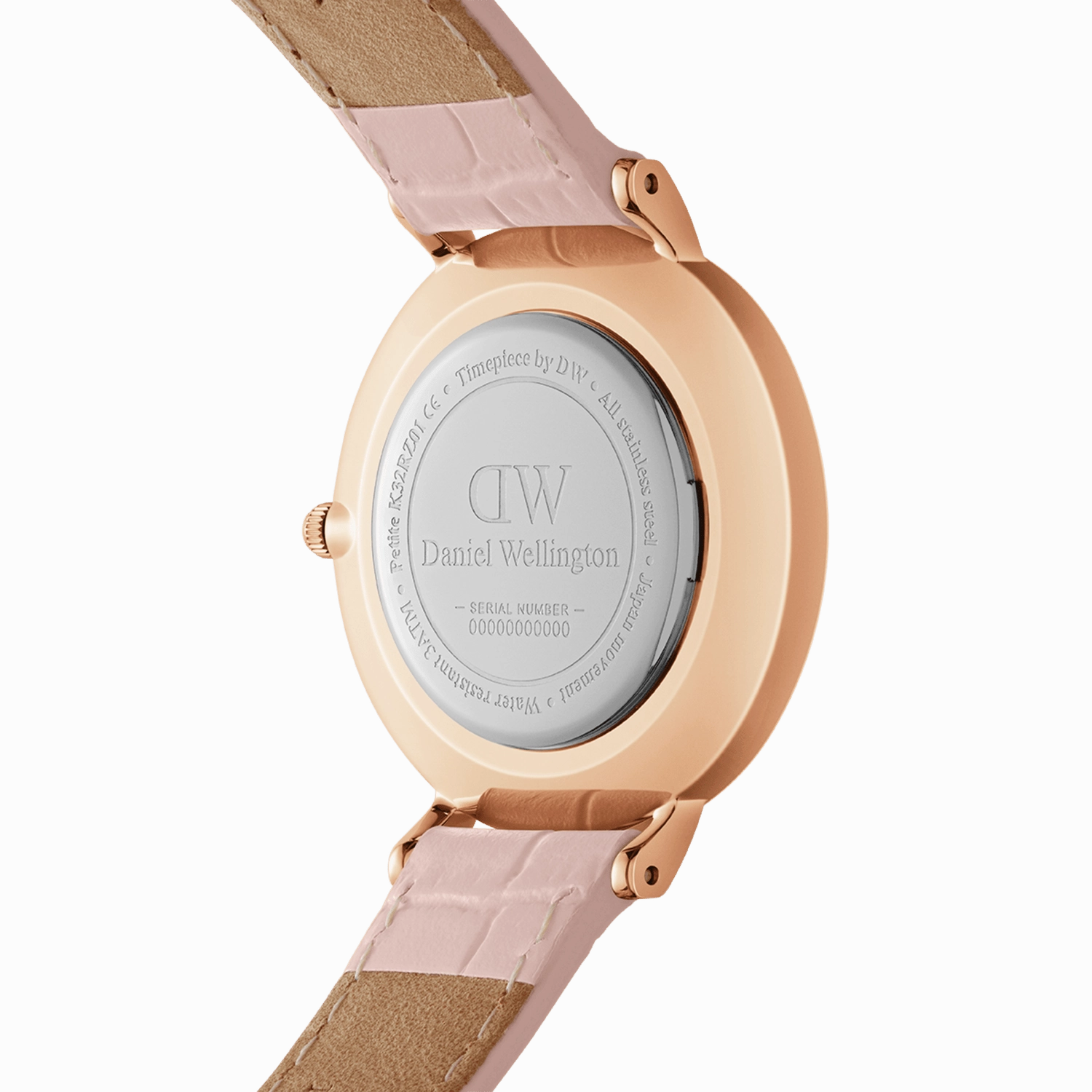 Daniel Wellington Petite Rouge Pink Leather Strap Watch DW00100514