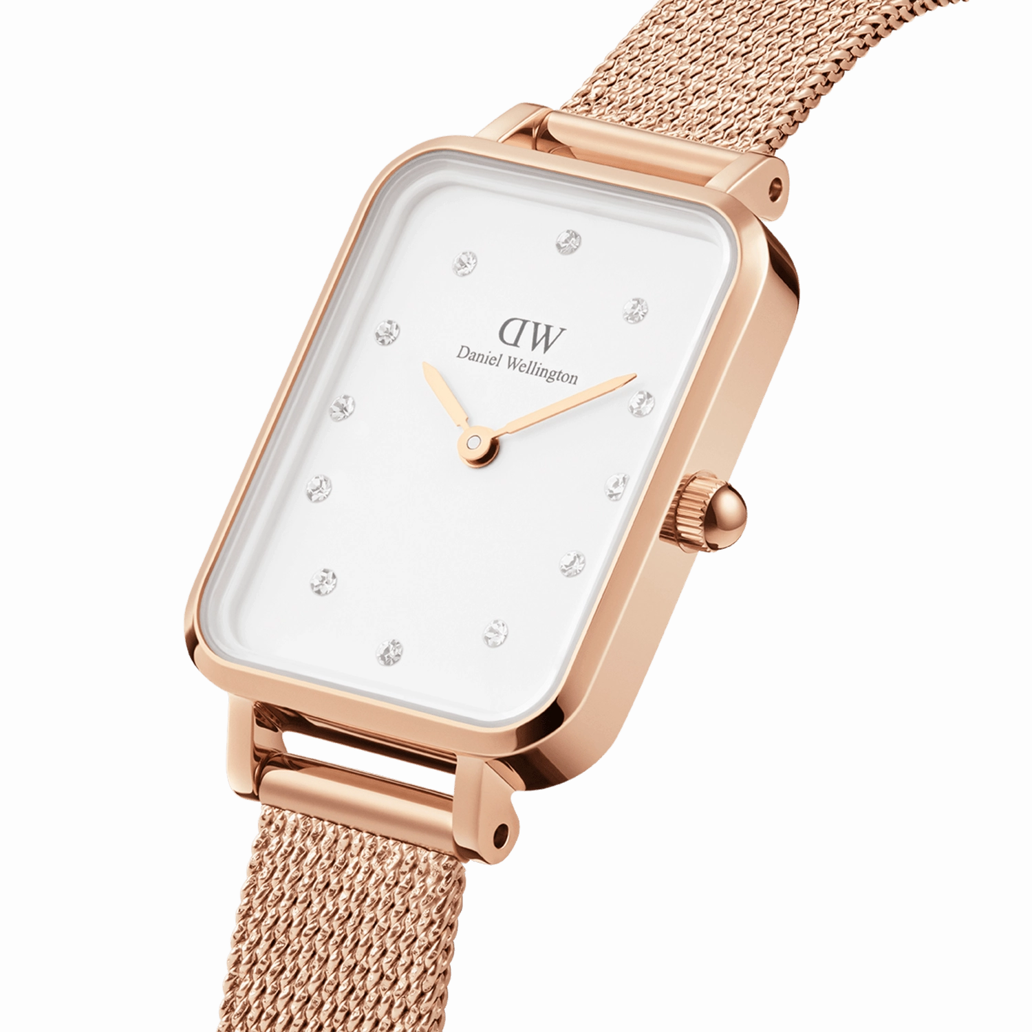 Daniel Wellington Quadro 20X26 Pressed Lumine White Watch DW00100527