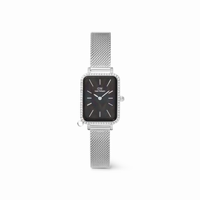 Daniel Wellington Quadro Crystal Zodiac Sterling Watch