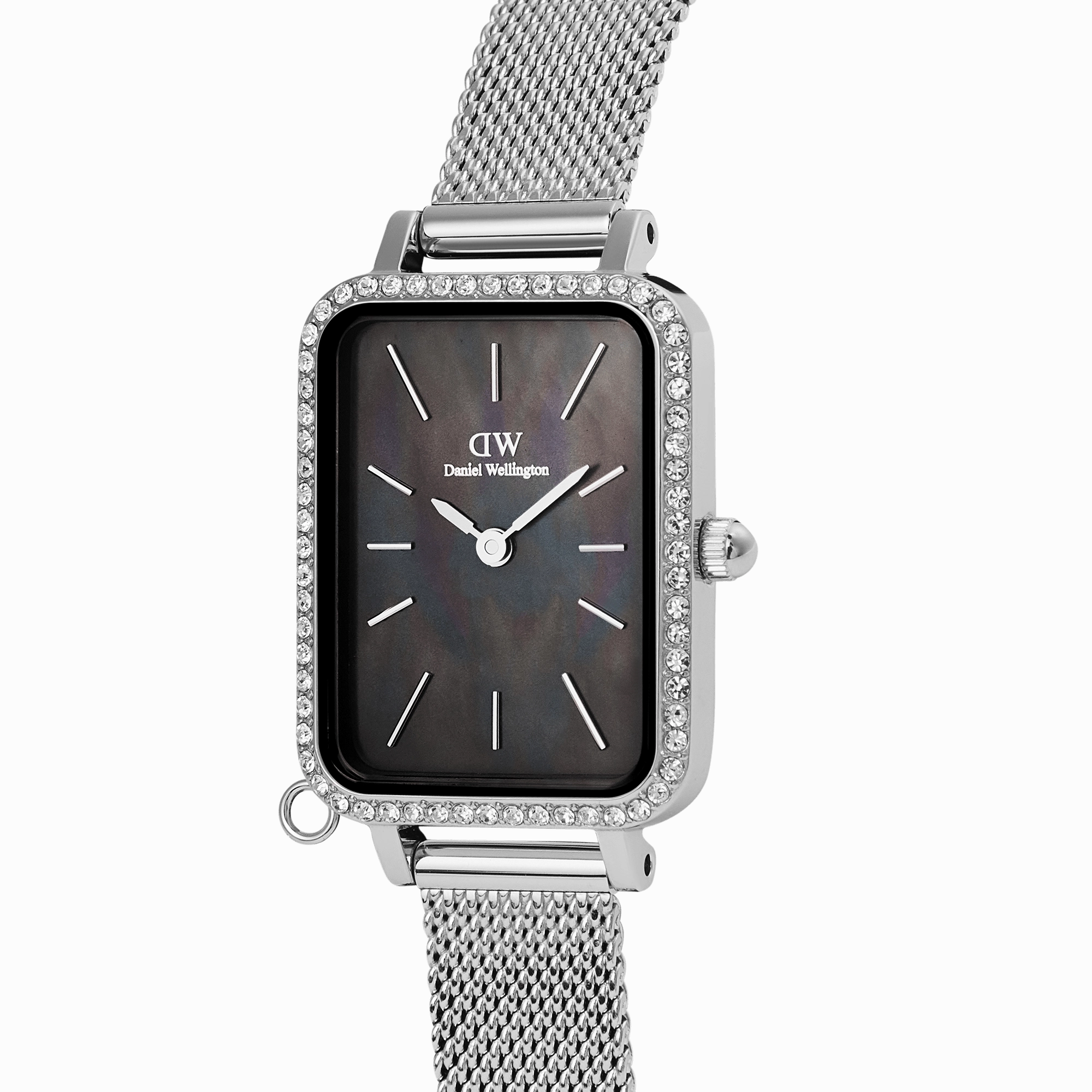 Daniel Wellington Quadro Crystal Zodiac Sterling Watch
