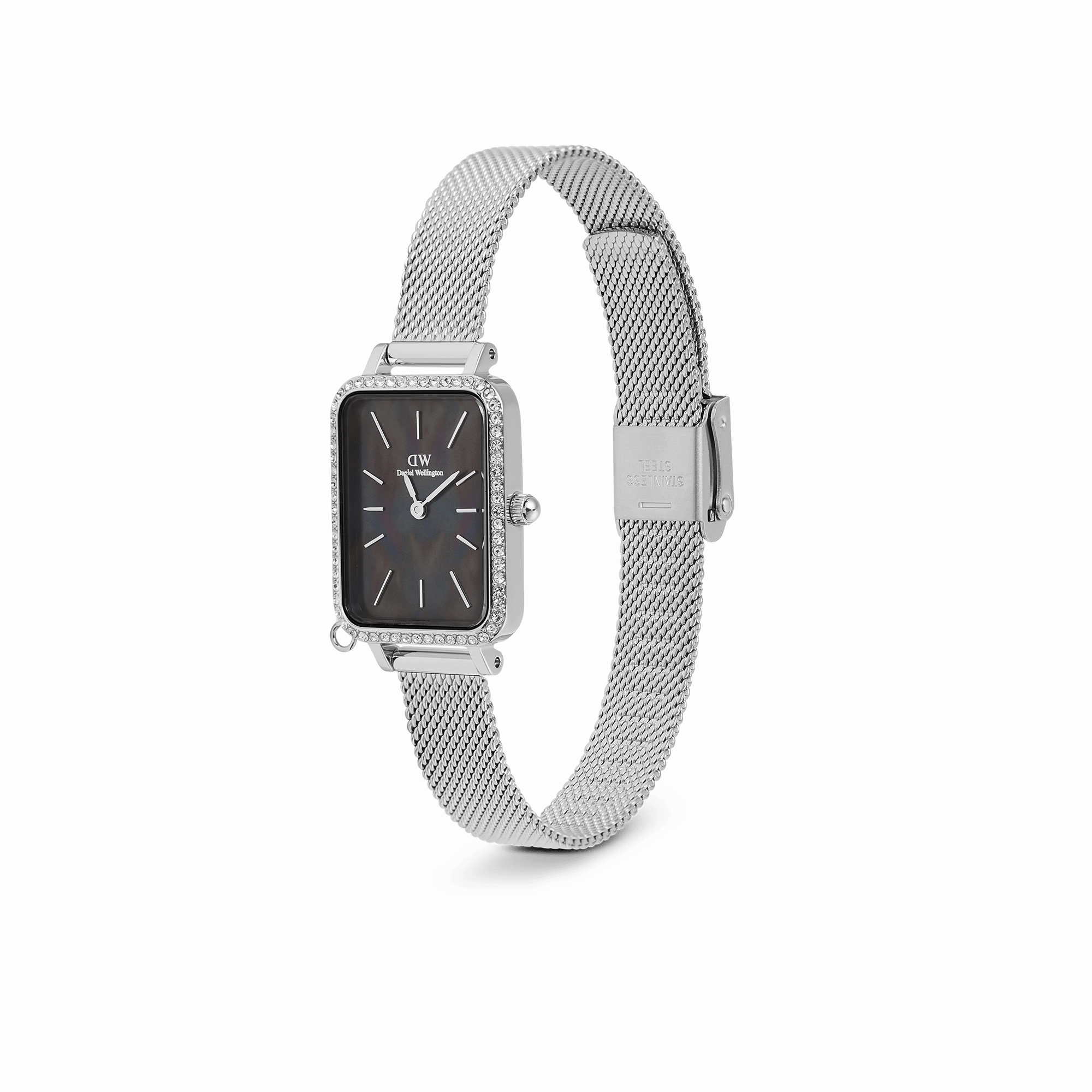 Daniel Wellington Quadro Crystal Zodiac Sterling Watch