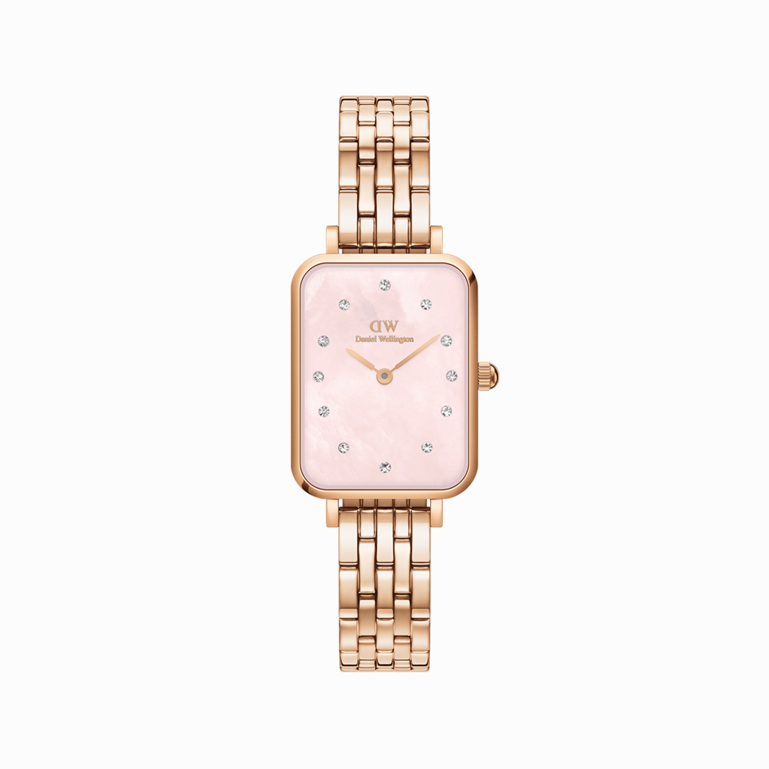 Daniel Wellington Quadro Lumine 5-Link Melrose 20X26 Watch DW00100621