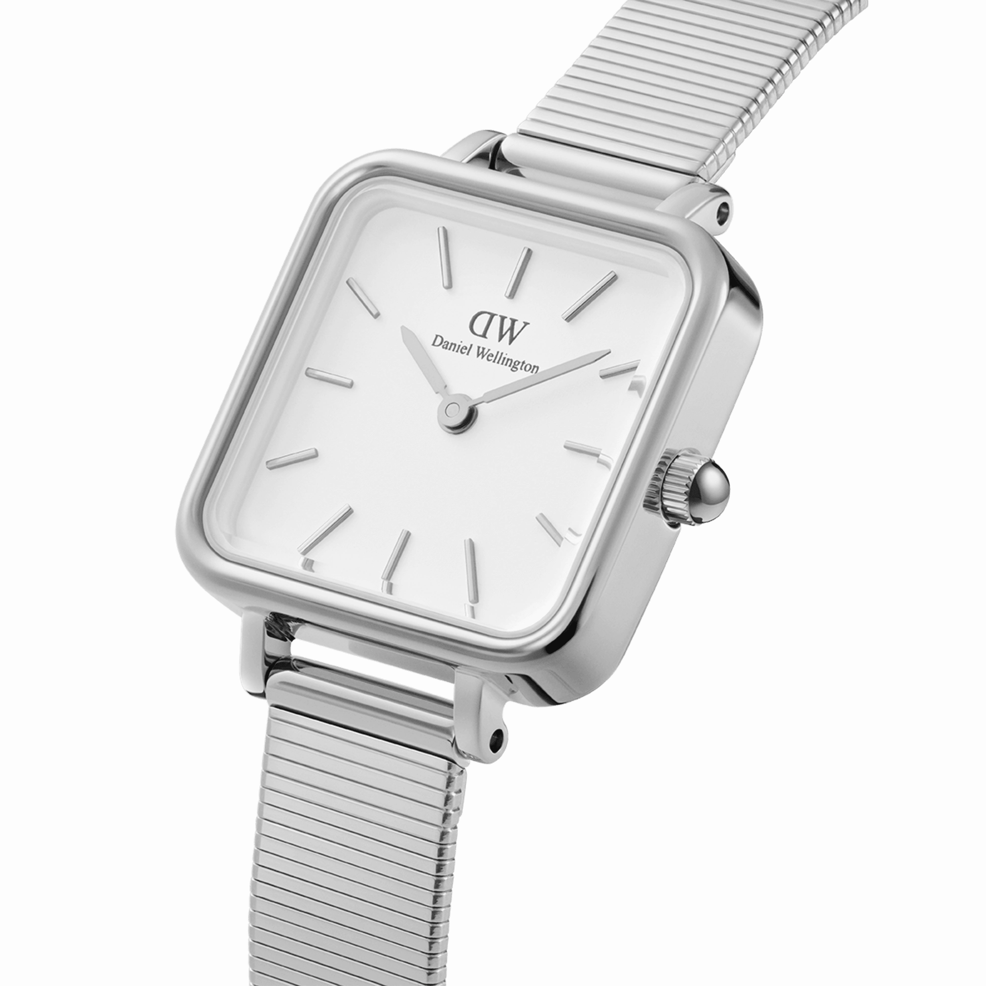Daniel Wellington Quadro Studio 22X22mm White Dial Watch DW00100521