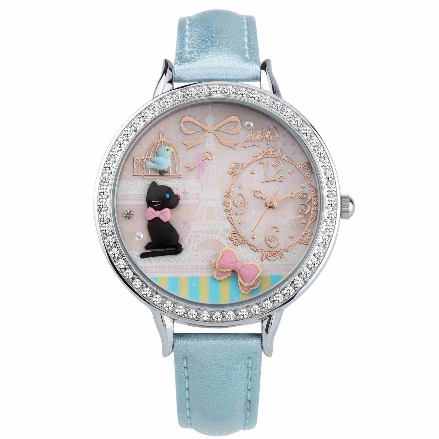 Didof - "Cute kitten" orologio DF-1059
