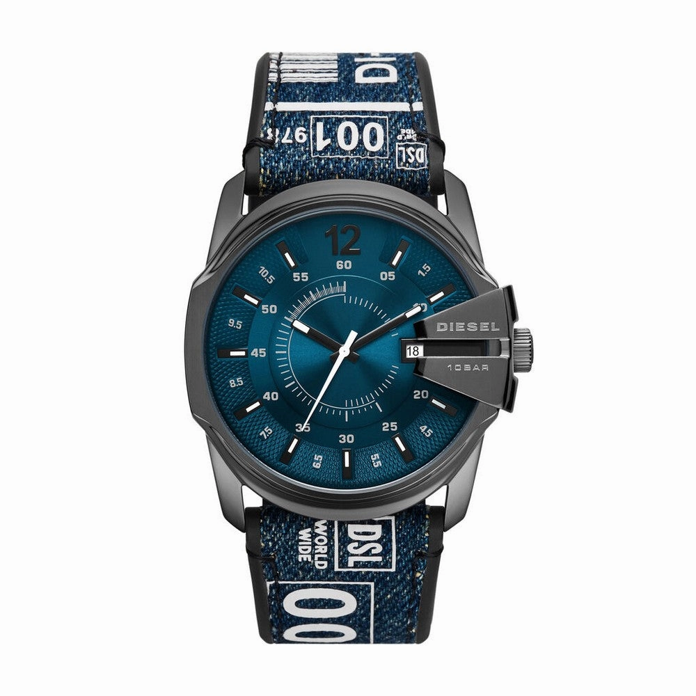 DIESEL DZ1950 Master Chief Two-hand Date Denim Men's watch