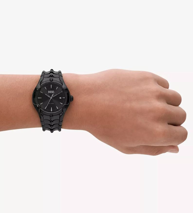 Diesel Vert Black Stainless Steel Black Dial Watch DZ2187