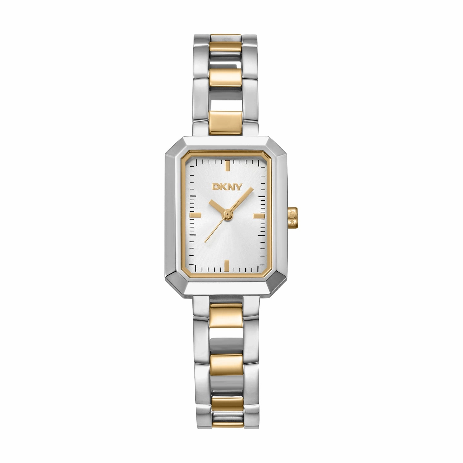 DKNY Uptown Midi Silver Dial Stainless Steel Watch DK1L009M0035
