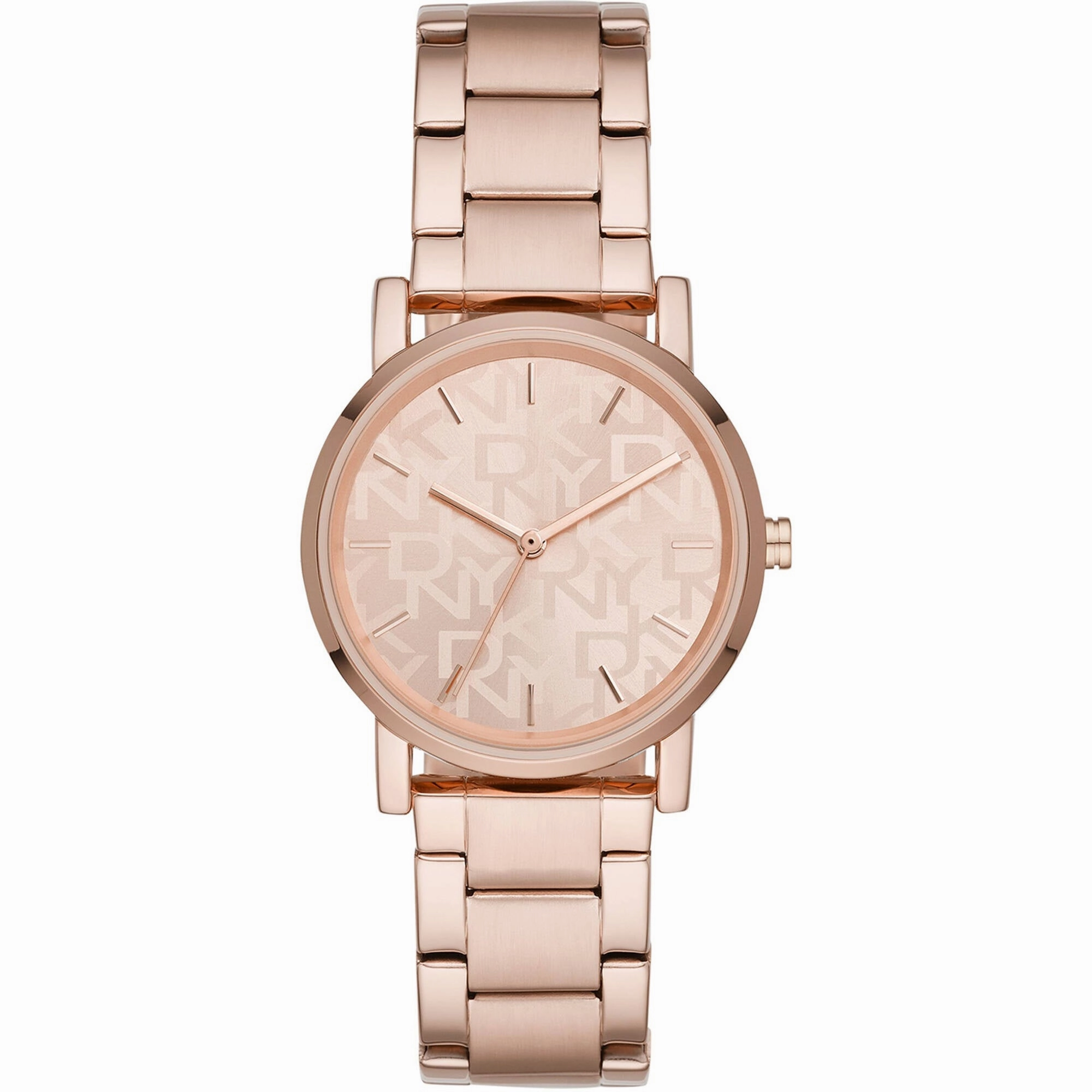 DKNY Women's Watch - Soho Quartz Rose Gold Tone Dial Rose Gold Bracelet | NY2854