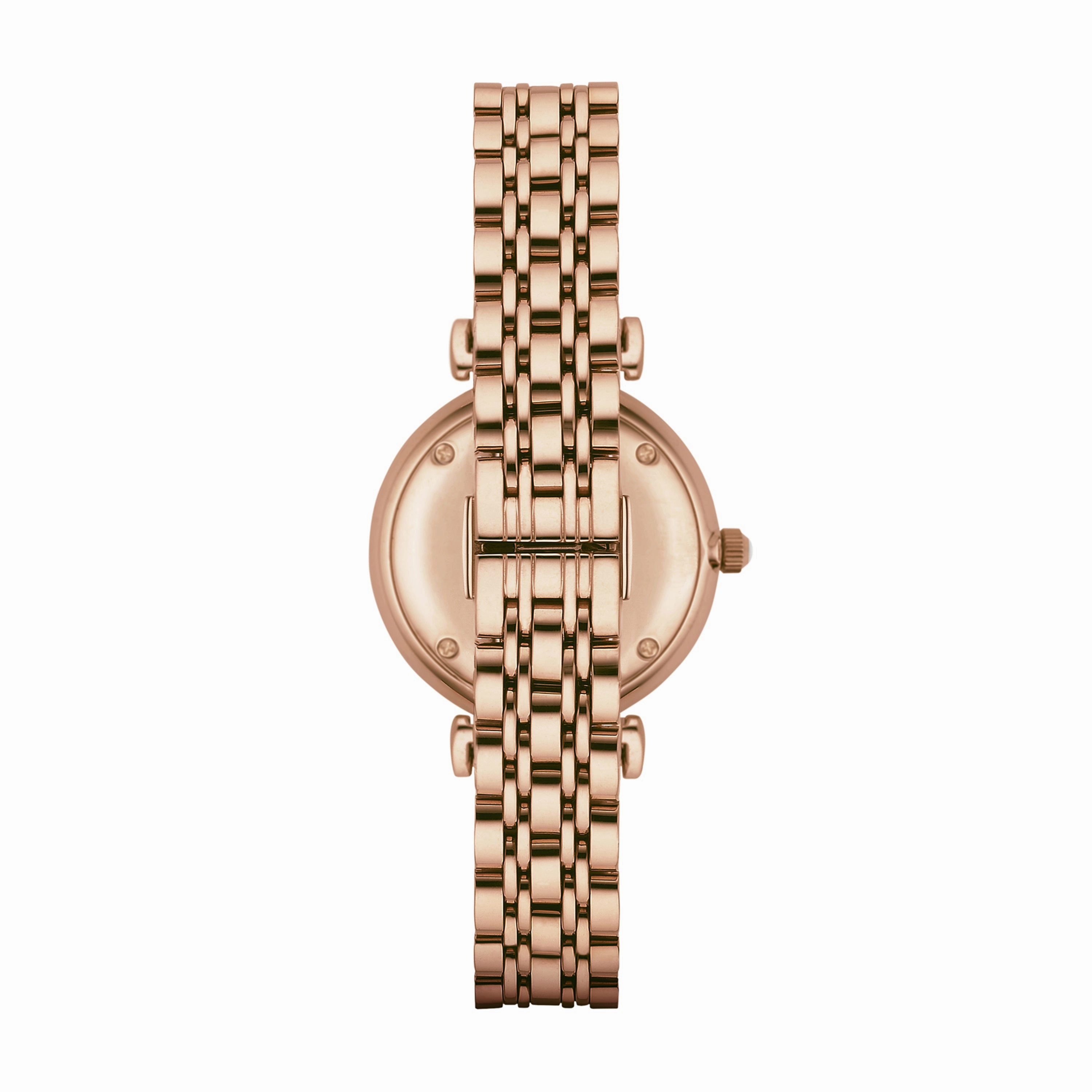 Emporio Armani Rose Gold Women's Watch with Pearl Dial AR1909