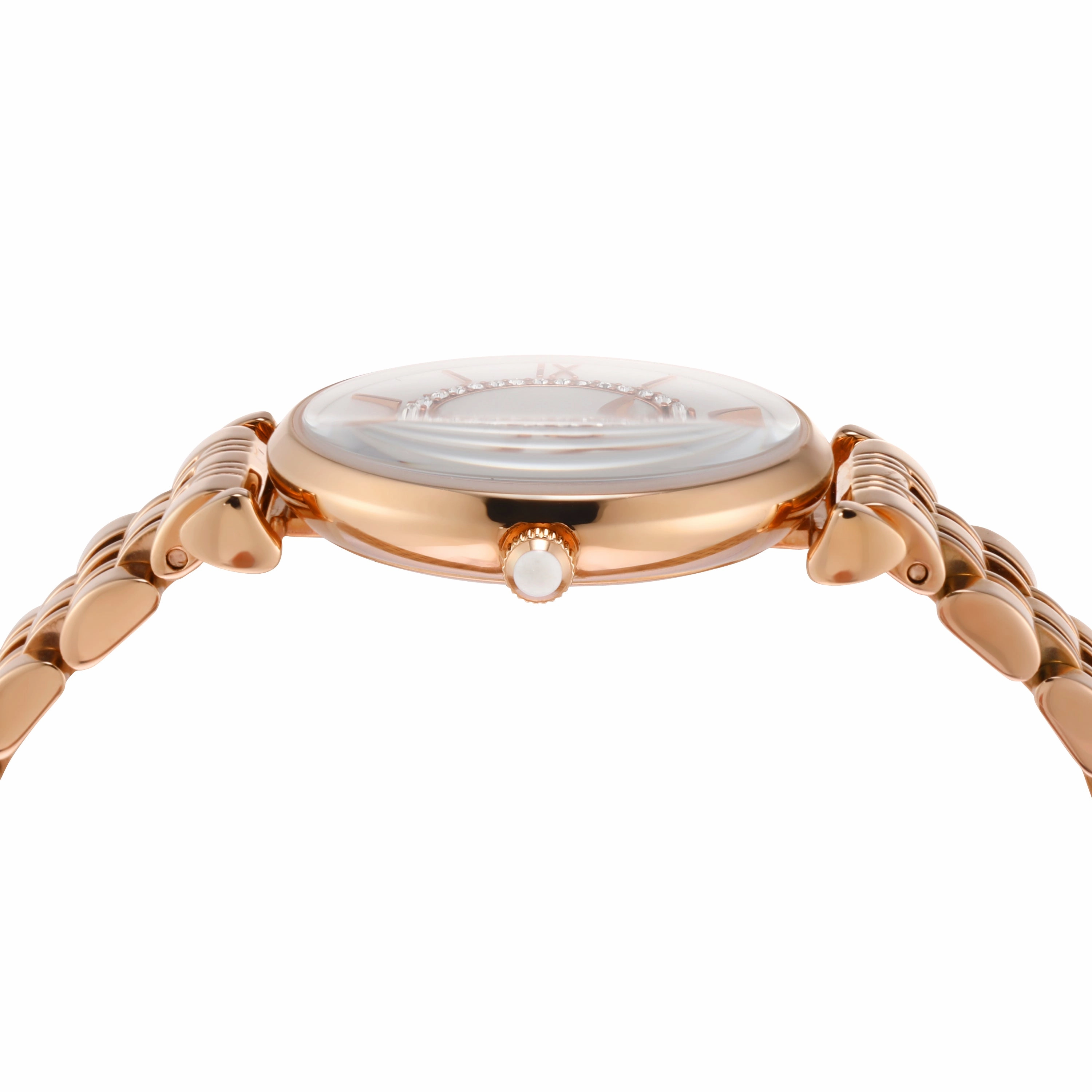 Emporio Armani Rose Gold Women's Watch with Pearl Dial AR1909