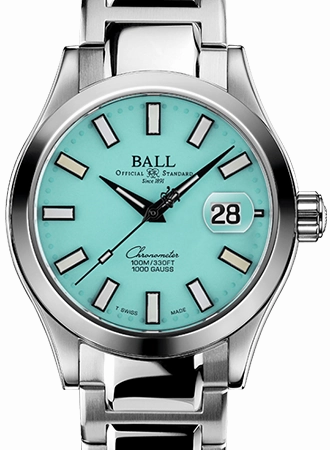 Engineer III Marvelight Chronometer Turquoise Ref. NM9026C-S44C-TQR - 904L Steel