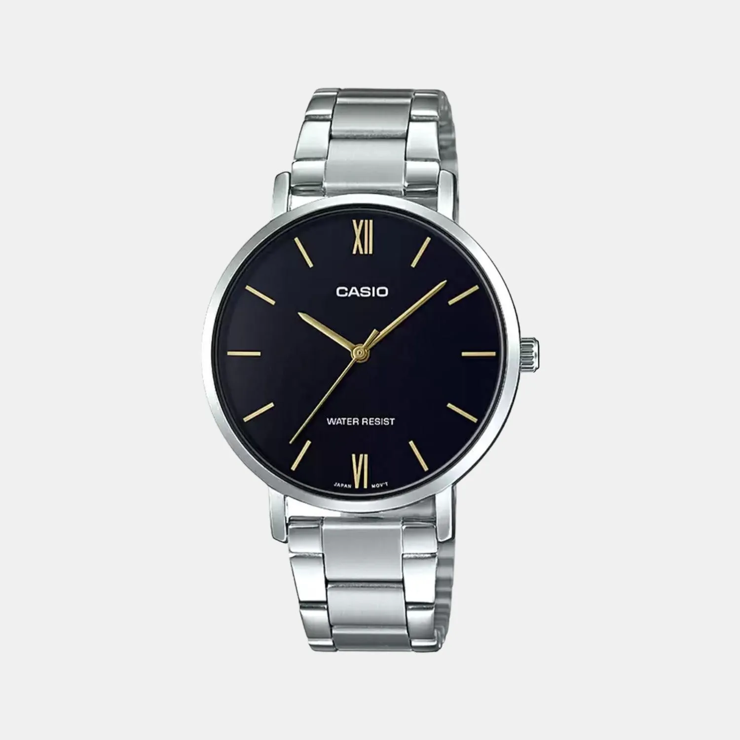 Enticer Women's Analog Stainless Steel Watch A1622 - LTP-VT01D-1BUDF