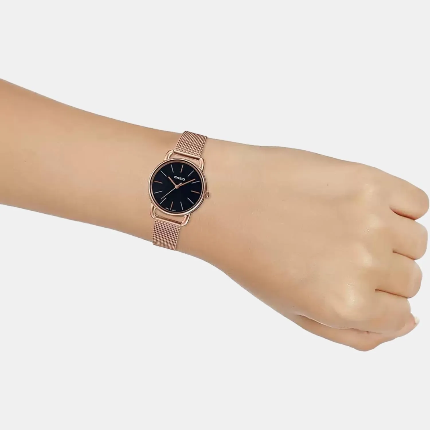 Enticer Women's Analog Stainless Steel Watch A1794 - LTP-E412MPG-1ADF