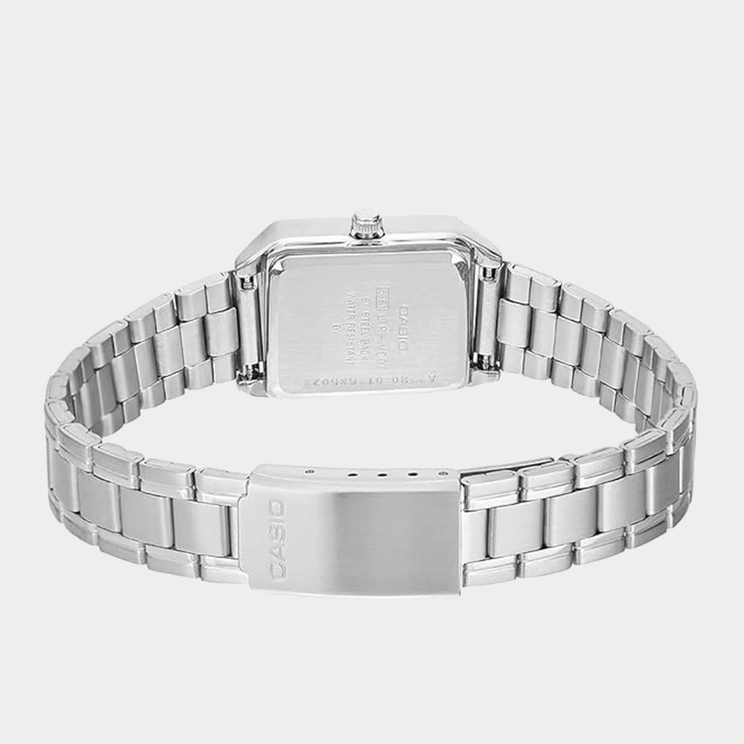 ENTICER Women Quartz Blue Dial Analog Stainless Steel Watch LTP-V007D-2EUDF - A2280