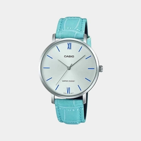 Enticer Women's Analog Leather Watch A1631 - LTP-VT01L-7B3UDF