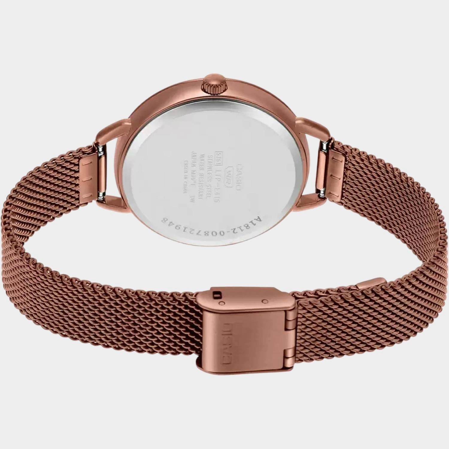 Enticer Women's Analog Stainless Steel Watch A1812 - LTP-E415MR-7CDF