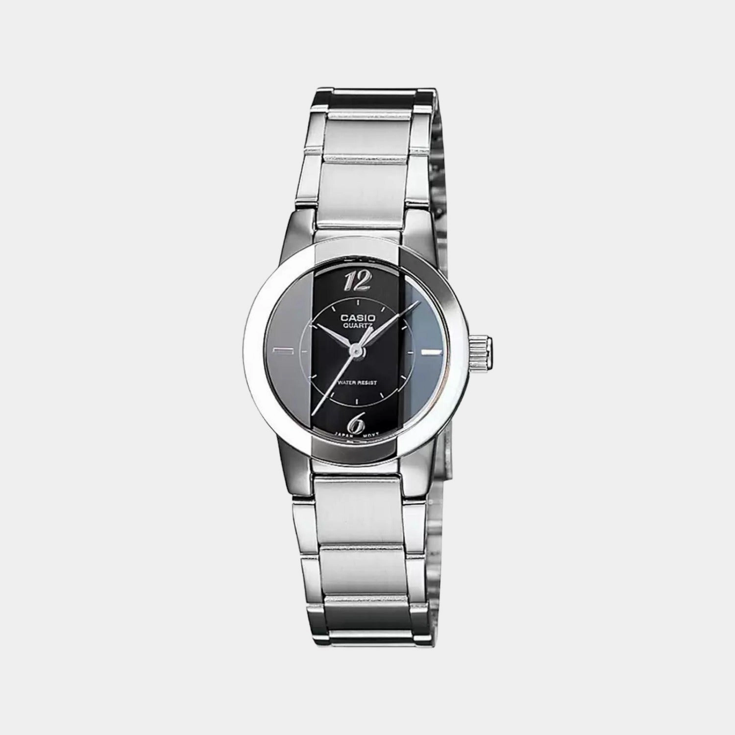 Enticer Women's Analog Stainless Steel Watch SH33 - LTP-1230D-1CDF