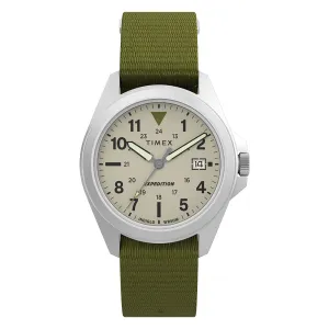 Expedition Field Date 36mm Leather Band