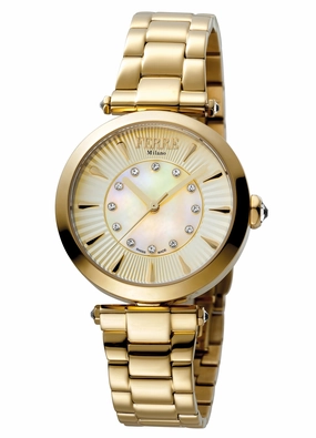 Ferre Milano  Women's Dark Blue   Dial Stainless Steel  Watch