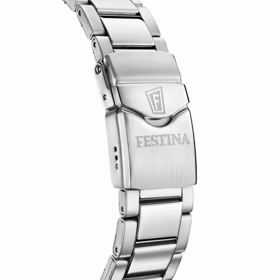Festina Blue Dial Stainless Steel Bracelet Men's Watch F20663/5