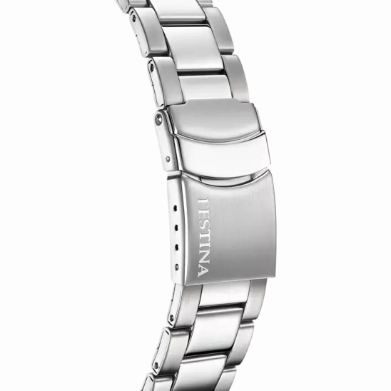 Festina Men's Elegance Stainless Steel Watch with Blue Dial F20623/2