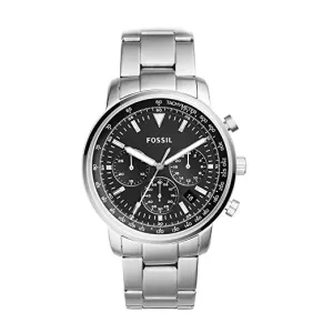 Fossil Men's Goodwin Quartz Stainless Steel Casual Watch Silver (FS5412)