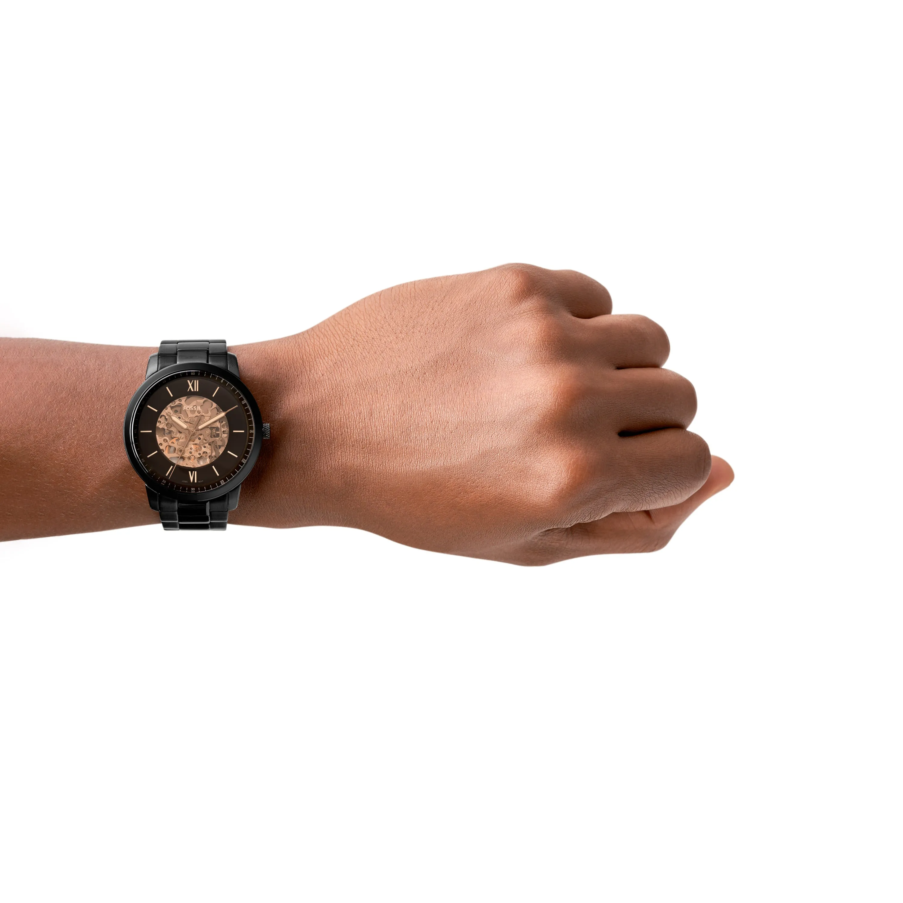 Fossil Neutra Black Stainless Steel Men's Watch ME3183