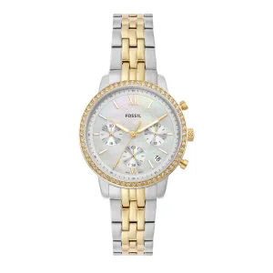 Fossil Neutra Chronograph Two-Tone Stainless Steel Watch ES5216