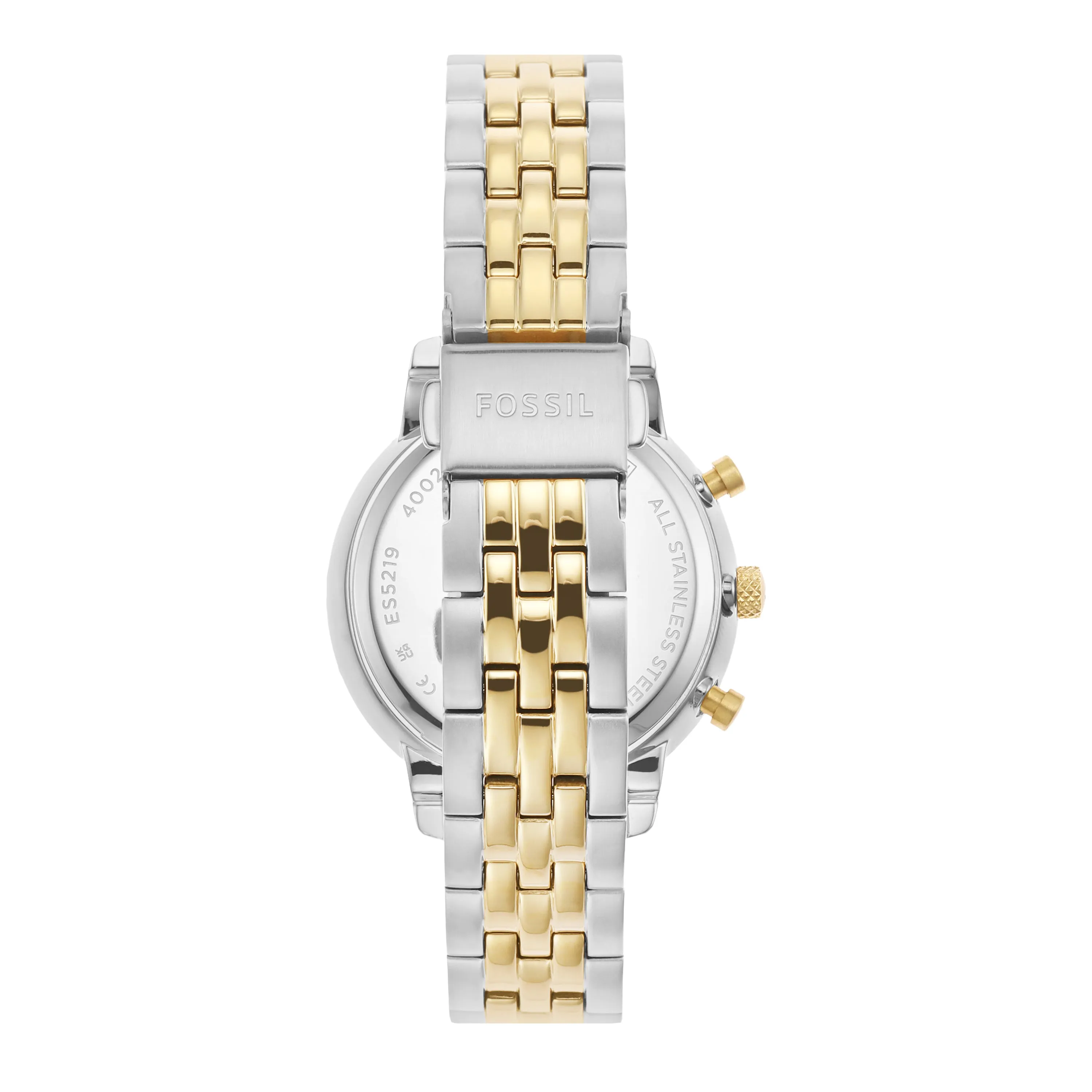 Fossil Neutra Chronograph Two-Tone Stainless Steel Watch ES5216