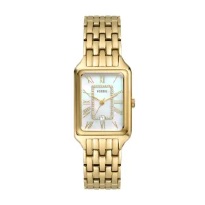 Fossil Raquel Gold-Tone Stainless Steel Date Watch ES5304