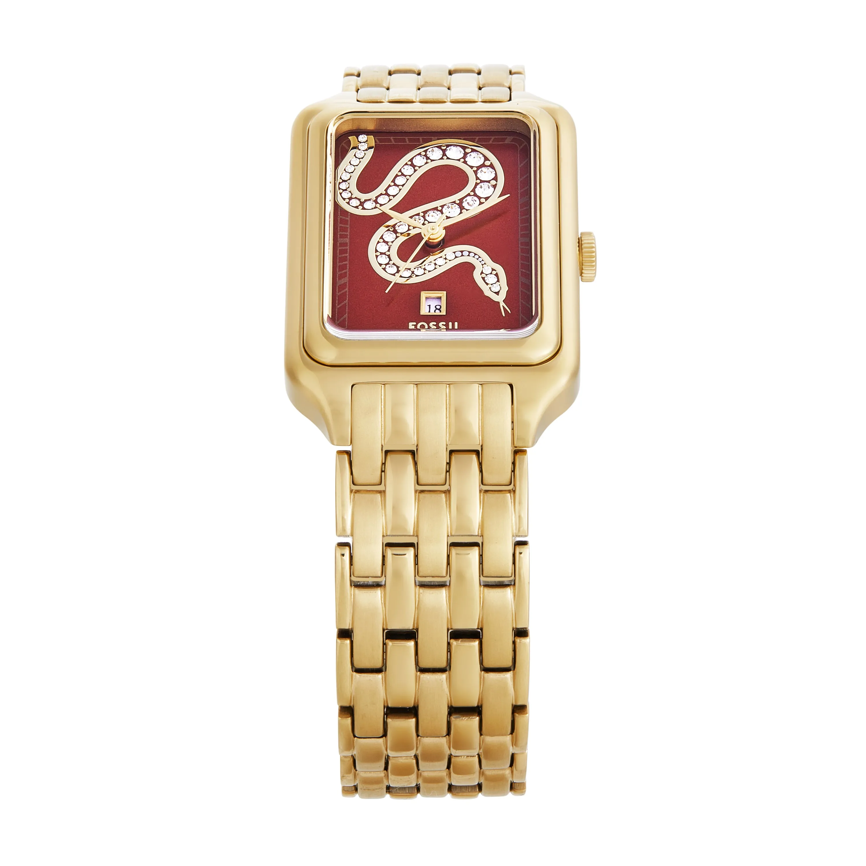 Fossil Raquel Three-Hand Gold Stainless Steel Watch ES5379