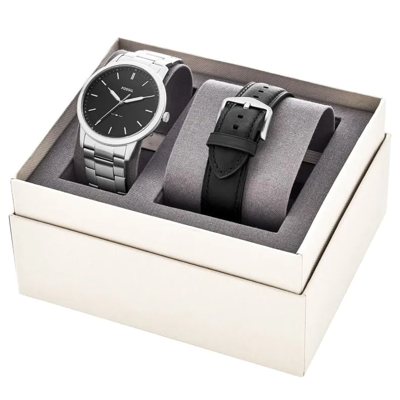 Fossil Watch The Minimalist 3H (FS5451SET) Men