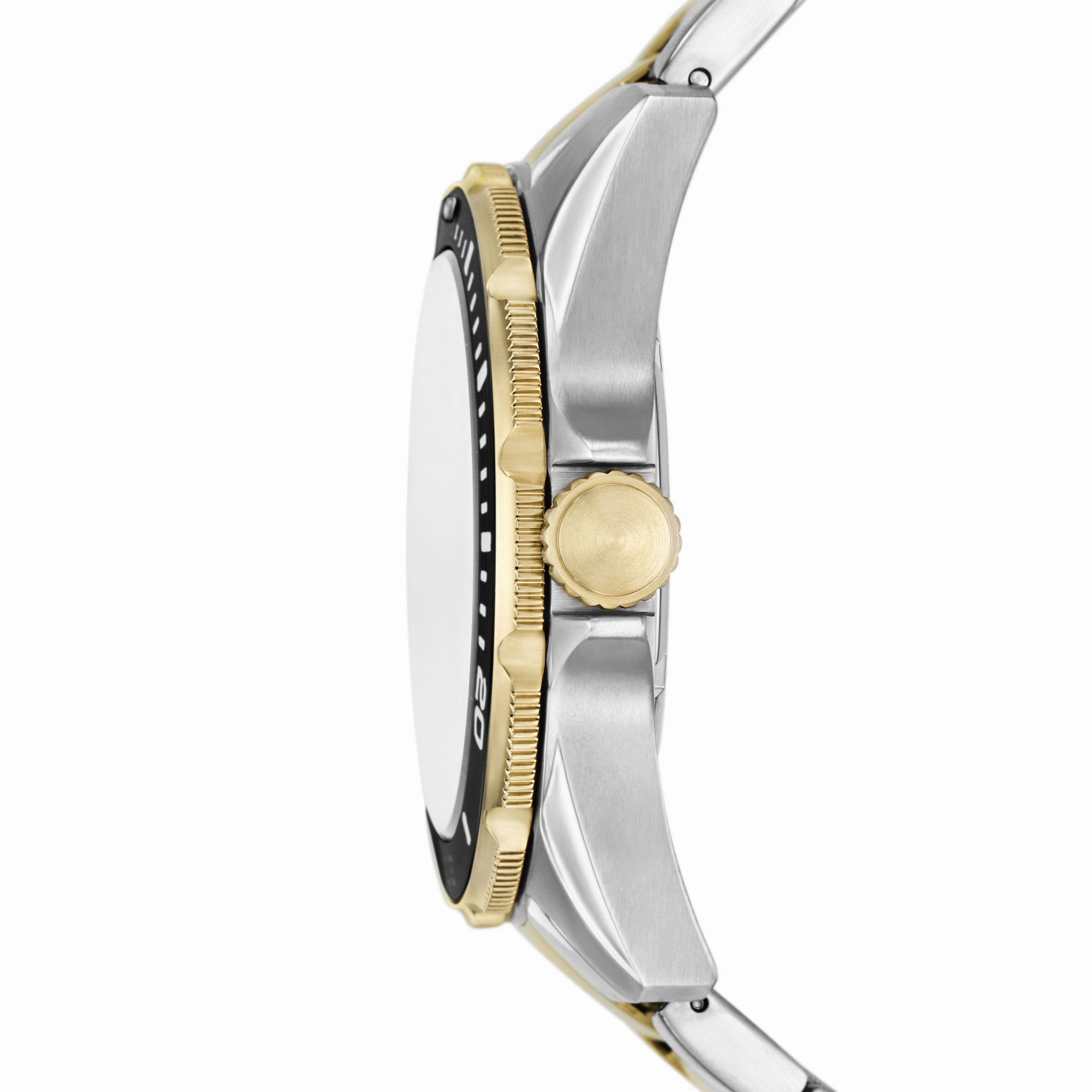 Fossil Men's Dalton Three-Hand, Two-Tone Stainless Steel Watch