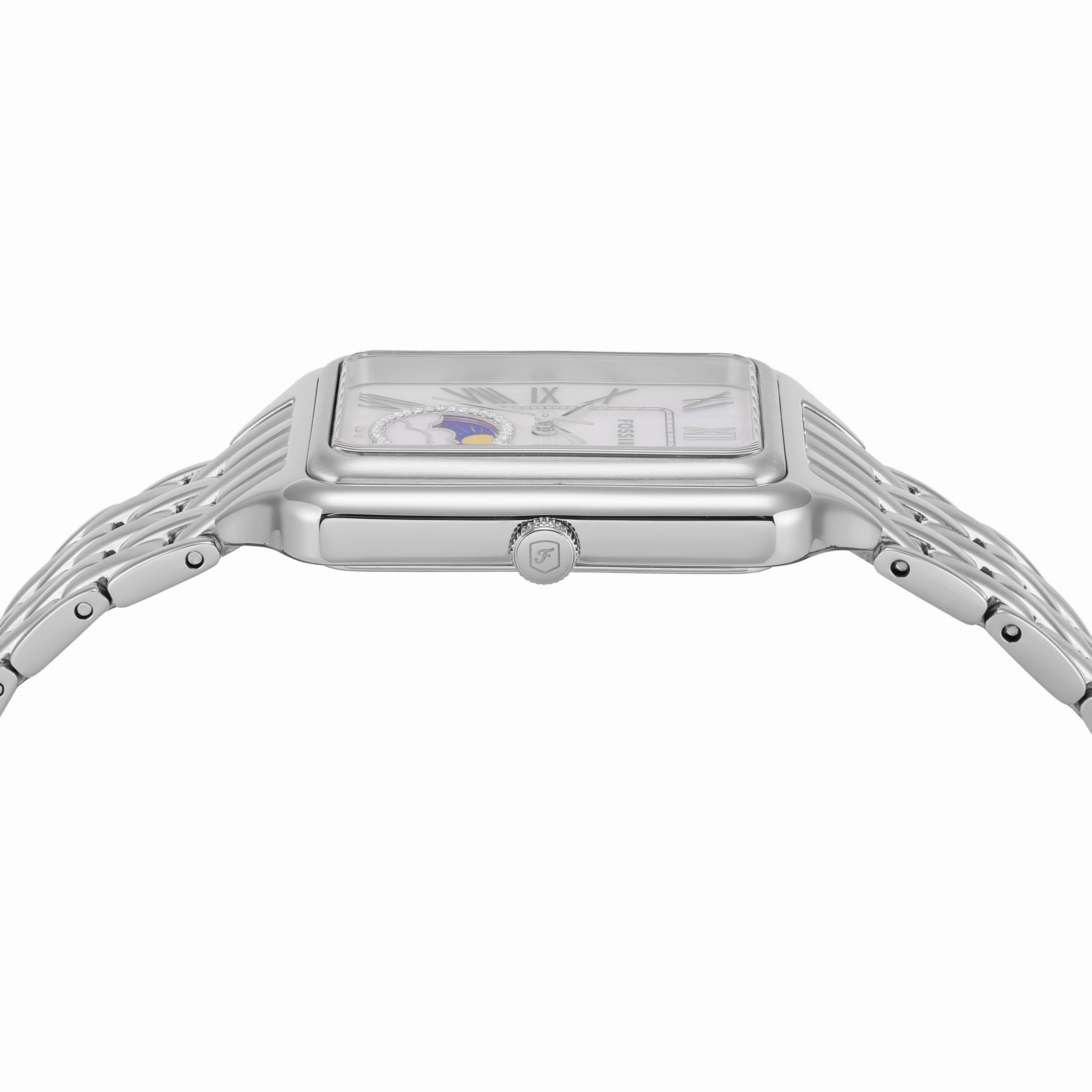 Fossil Raquel Sun Moon Multifunction Stainless Steel Watch ES5400