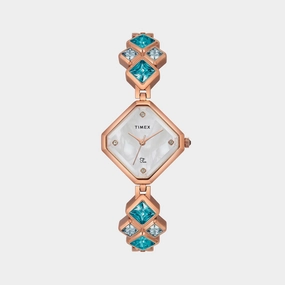 Fria Women's Mother Of Pearl Analog Stainless Steel Watch TWEL17200