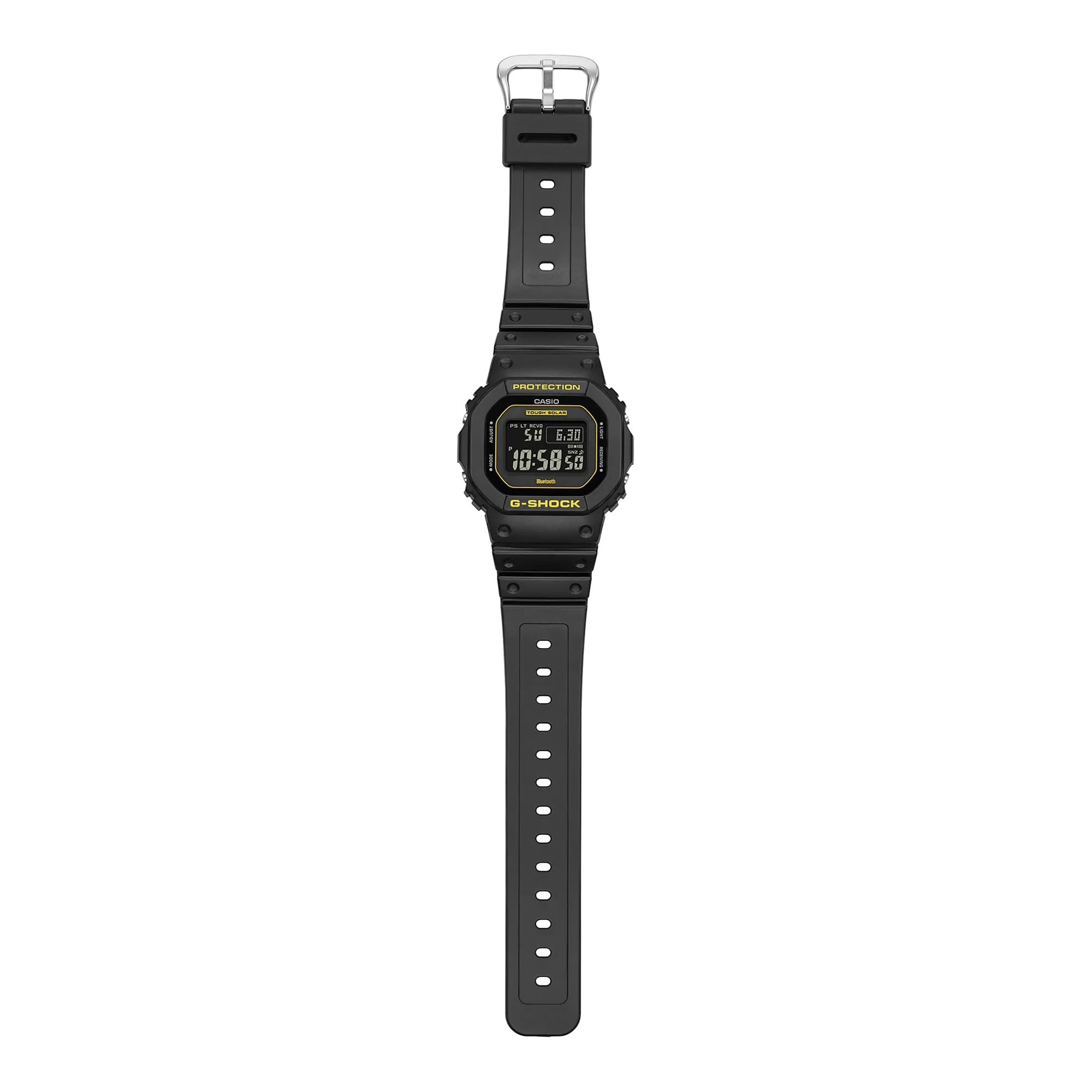 G-Shock Digital Caution Black Resin Band Watch GWB5600CY-1D
